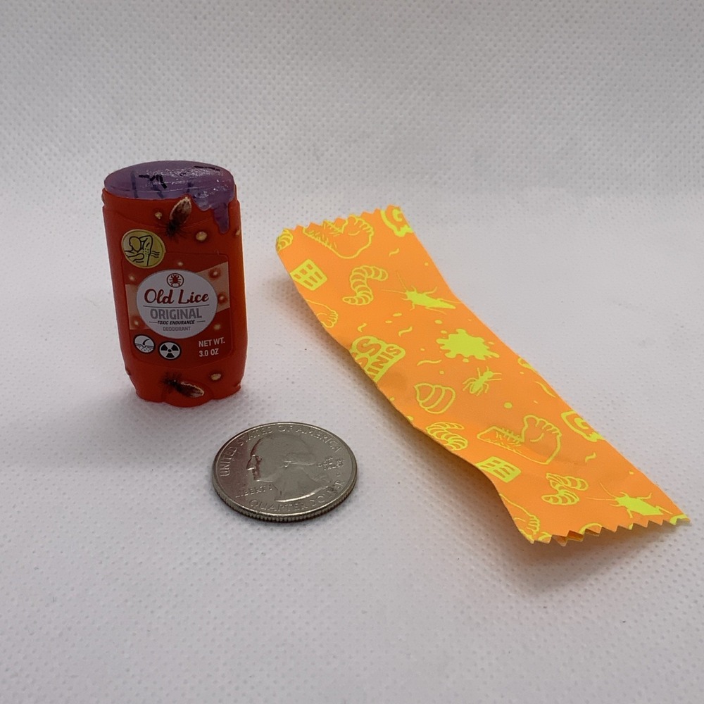 Zuru Surprise Mega Gross Mini‎ Series 2 Old Lice + Sealed Magnifying Glass